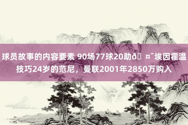 球员故事的内容要素 90场77球20助🤯埃因霍温技巧24岁的范尼，曼联2001年2850万购入